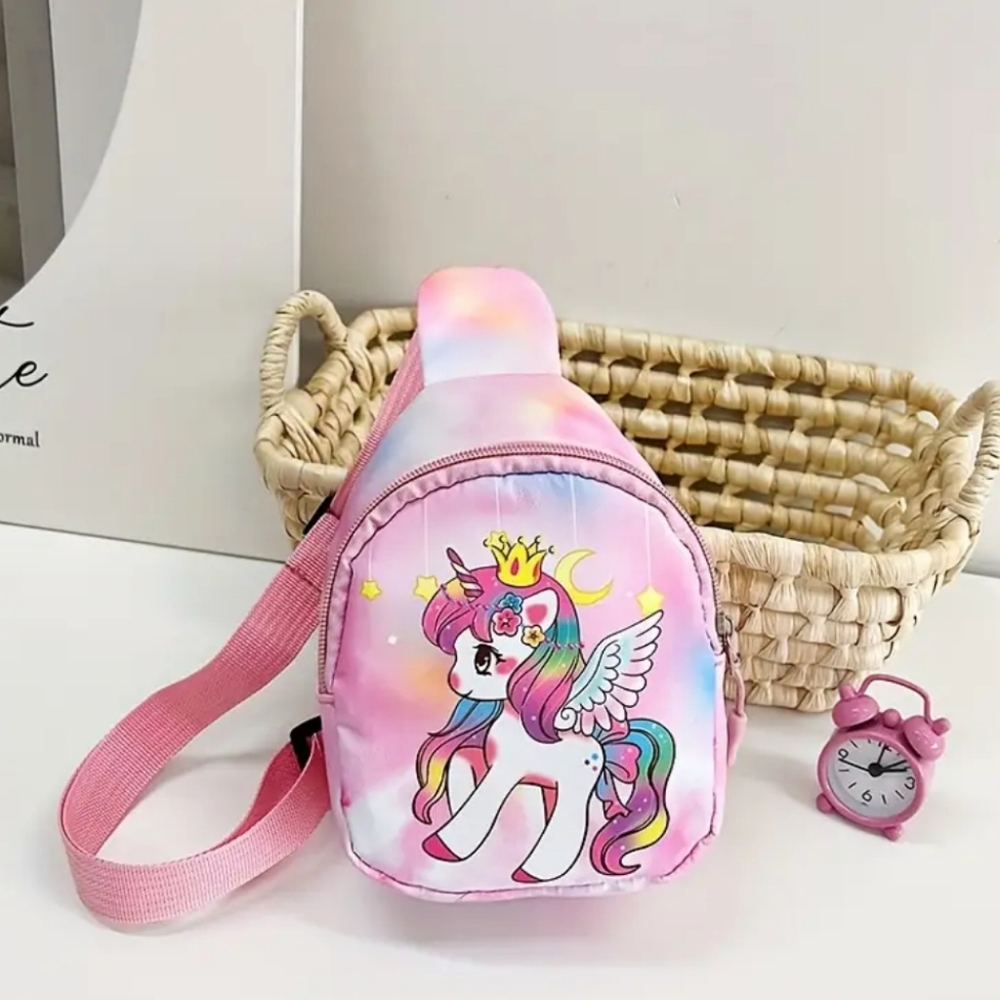 Kids Small Pink Unicorn Bag Purse